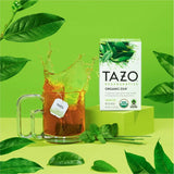 Tazo Regenerative Organic Zen Green Tea Bag, Green Tea, Organic, 16/Box (TZO00309BX) Box of 16