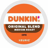 Dunkin' K-Cup Original Blend Coffee, Medium Roast, 22/Box (GMT0315) Box of 22
