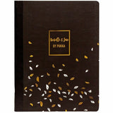Pukka Pads Rochelle & Jess Composition Books, 9.75" x 7.5", Black, Pink, Lilac Cover, 70 Pages, Printed, 3/Pack (PKP9107ROC) Pack of 3