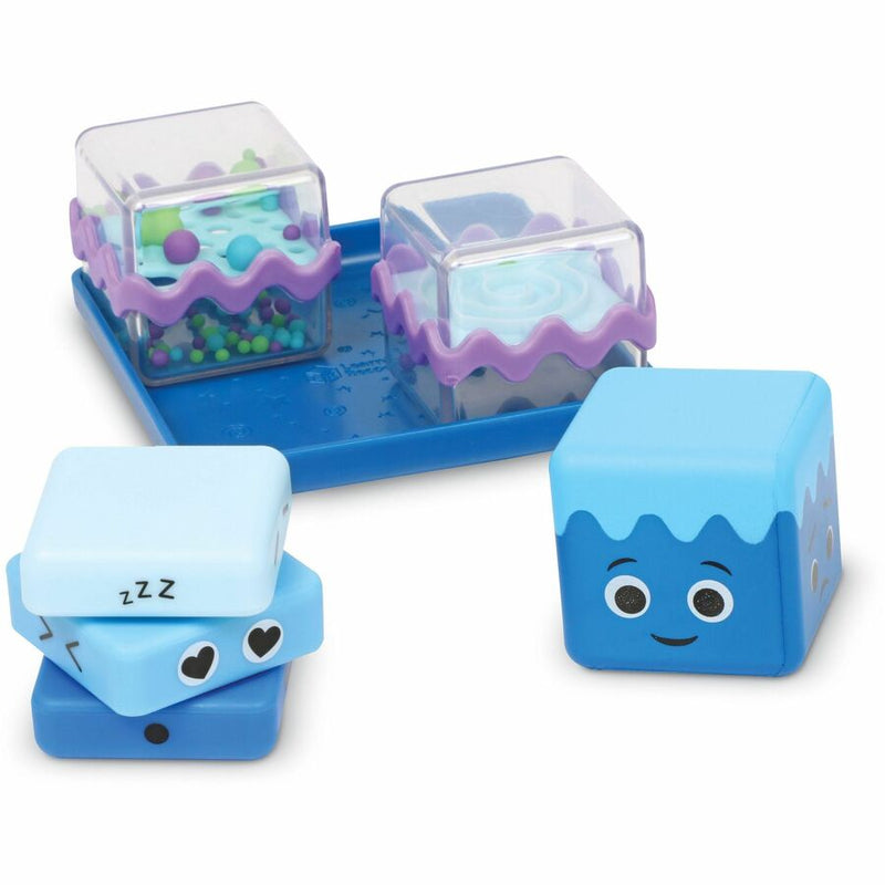 Learning Resources Cool Down Cubes Sensory Fidget Set, Theme/Subject: Learning, Skill Learning: Sensory, Relaxation, Emotion, Critical Thinking, 4 Year & Up, 5 Pieces, Multi (LRNLER5582) Each