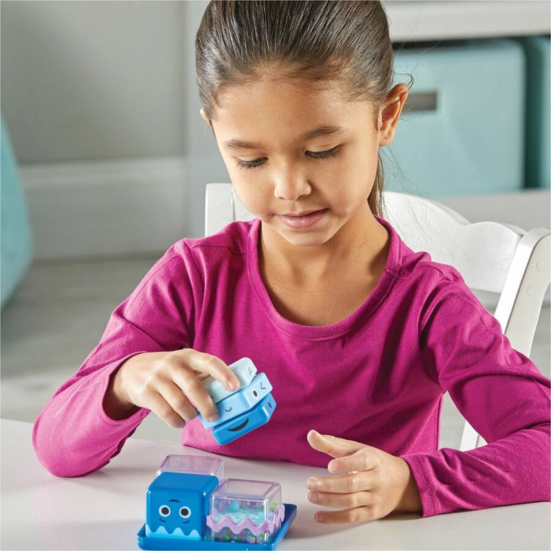 Learning Resources Cool Down Cubes Sensory Fidget Set, Theme/Subject: Learning, Skill Learning: Sensory, Relaxation, Emotion, Critical Thinking, 4 Year & Up, 5 Pieces, Multi (LRNLER5582) Each