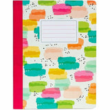 Pukka Pads Composition Books, 9 3/4" x 7 1/2", Assorted Cover, 140 Pages, Printed, Stitched, College Ruled Front Ruling, 3/Pack (PKP9095CD) Pack of 3