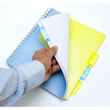 Pukka Pads Project Book US Letter size, 0.31" Ruled, 8½" x 11", Teal Polypropylene, Pink, Blue Cover, 100 Sheets, Printed, 3/Pack (PKP8867PST) Pack of 3