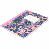 Pukka Pads Bloom Composition Book 3 Pack, 9.70" x 7.5", Assorted Cover, 70 Sheets, 140 Pages, Printed, Stitched (PKP9516BLM) Pack of 3