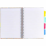 Pukka Pads B5 Cork Project Book, 0.31" Ruled, 6 59/64" x 9 27/32", 10.12" x 7.1", Silver Binding, Wire Bound (PKP9856SPP) Each