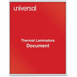 Universal Laminating Pouch, 8.50" x 11", 100/Pack (UNV84624) Pack of 100