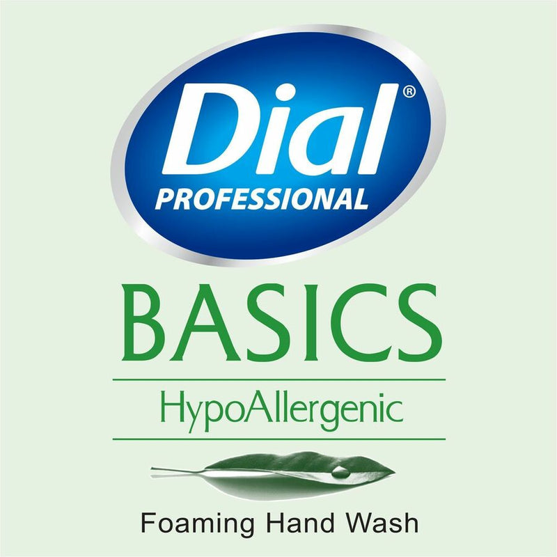 Dial Basics HypoAllergenic Foam Hand Soap, Aloe Scent, 1 gal (DIA35438EA) Each