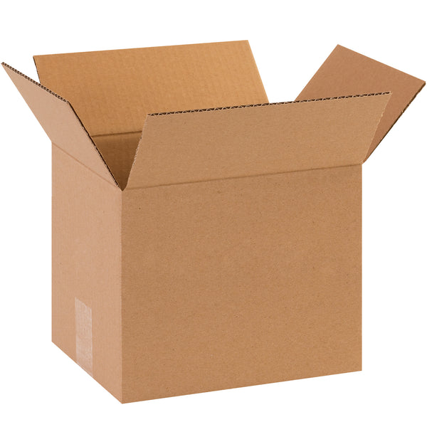 10 x 8 x 10" Corrugated Boxes, Bundle Of 25 Bundle Of 25