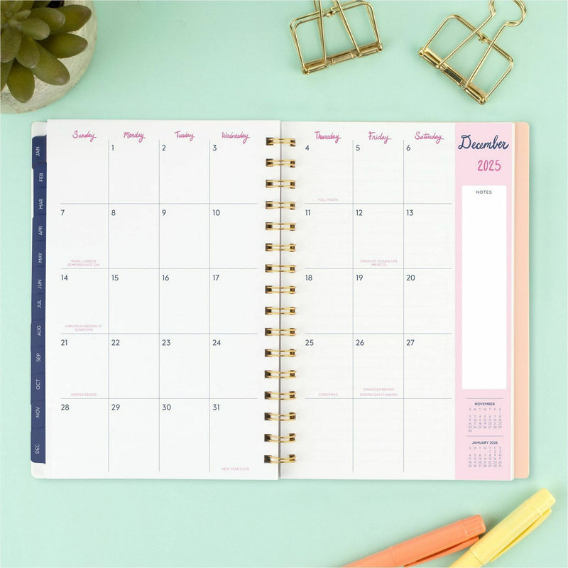 At-A-Glance EttaVee Weekly/Monthly Planner, 12 Month, January - December (AAGEV21200) Each