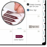 At-A-Glance Signature Lite Weekly Monthly Planner, 8½" x 11", 12-Month, Jan 2027-Dec 2027, Black (AAGYP905L05) Each