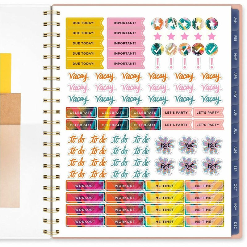 At-A-Glance EttaVee Weekly/Monthly Planner, 12 Month, January - December, 8 1/2" x 11" Sheet Size (AAGEV21905) Each