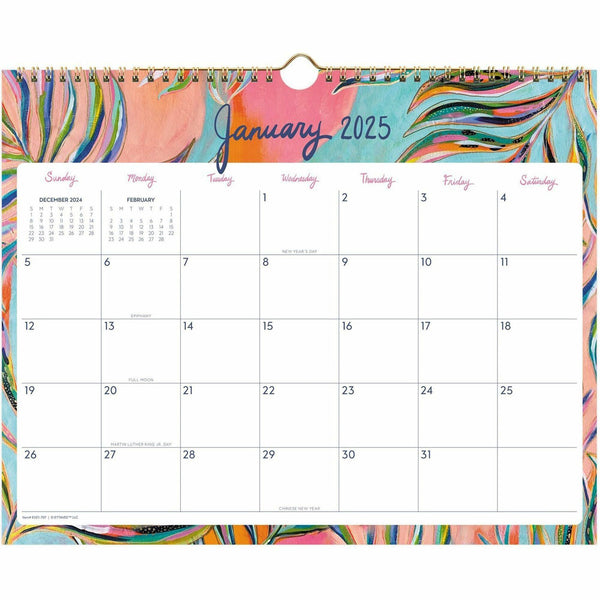 At-A-Glance EttaVee Monthly Wall Calendar, 12 Month, January - December (AAGEV21707) Each