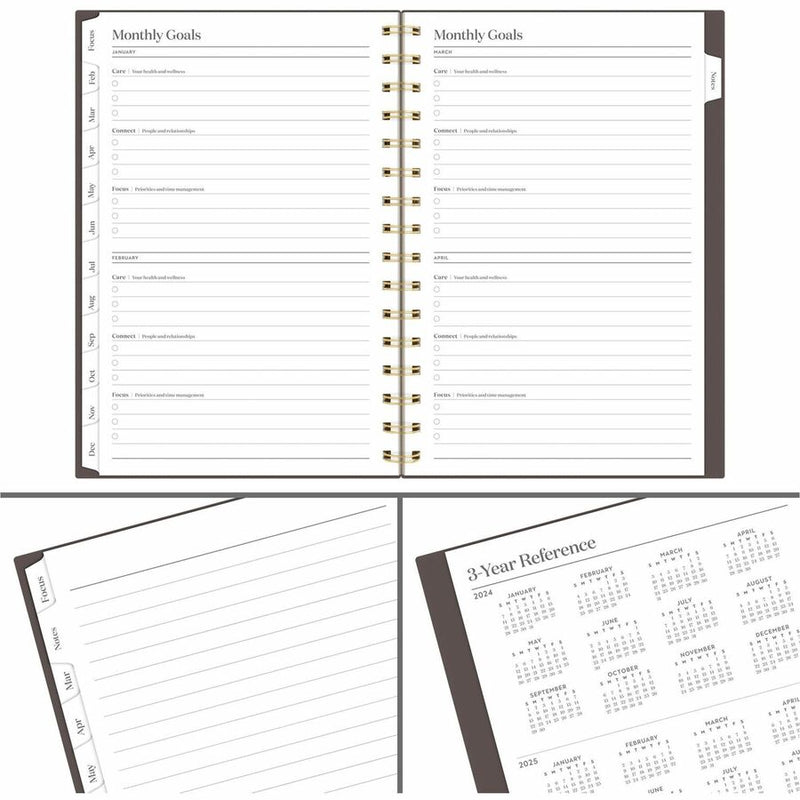 Cambridge WorkStyle Focus Planner, Monthly/Weekly, 12 Month, January - December (AAG160620004) Each