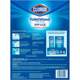 Clorox Toilet Wand Disinfecting Refills, 4/Carton, Blue, White (CLO31049CT) Case of 4