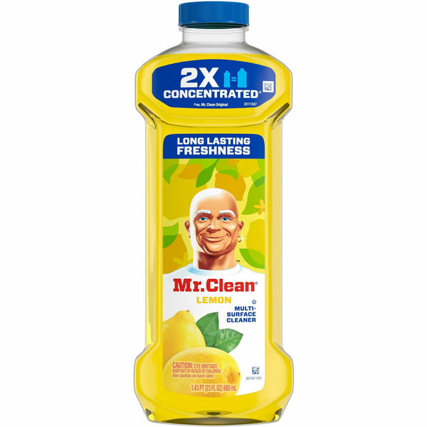 Mr. Clean Multi-Surface Cleaner, 23 fl oz (0.7 quart), Lemon Scent, 9/Carton (PGC11292CT) Case of 9