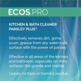 ECOS PRO Parsley All-Purpose Cleaner, Ready-To-Use, Spray, 32 fl oz, Parsley Scent, 6/Carton (EOPPL97466) Case of 6