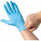 Remcoda Disposable Nitrile Gloves, 3 mil Thickness, Large Size, Blue, 100/Box (RMLNIT101L) Box of 100