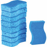 Scotch-Brite Non-Scratch Scrub Sponges, 0.7" Height x 4.2" Width x 2.7" Depth, 9/Pack, 5/Carton, Blue (MMM5295CT) Case of 5