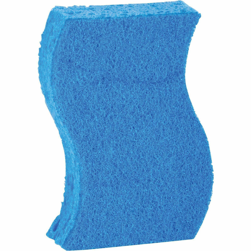 Scotch-Brite Non-Scratch Scrub Sponges, 0.7" Height x 4.2" Width x 2.7" Depth, 9/Pack, 5/Carton, Blue (MMM5295CT) Case of 5