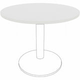 Lorell Hospitality/Conference Tabletop, 0.1" Edge, 1"x36", Band Edge, White Table (LLR99875) Each