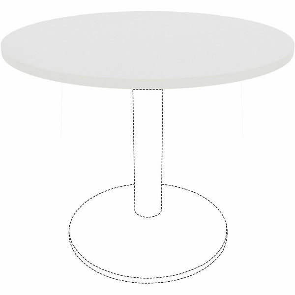 Lorell Hospitality/Conference Tabletop, 0.1" Edge, 1"x36", Band Edge, White Table (LLR99875) Each