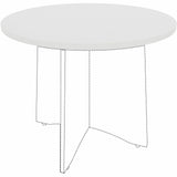 Lorell Hospitality/Conference Tabletop, 0.1" Edge, 1"x36", Band Edge, White Table (LLR99875) Each