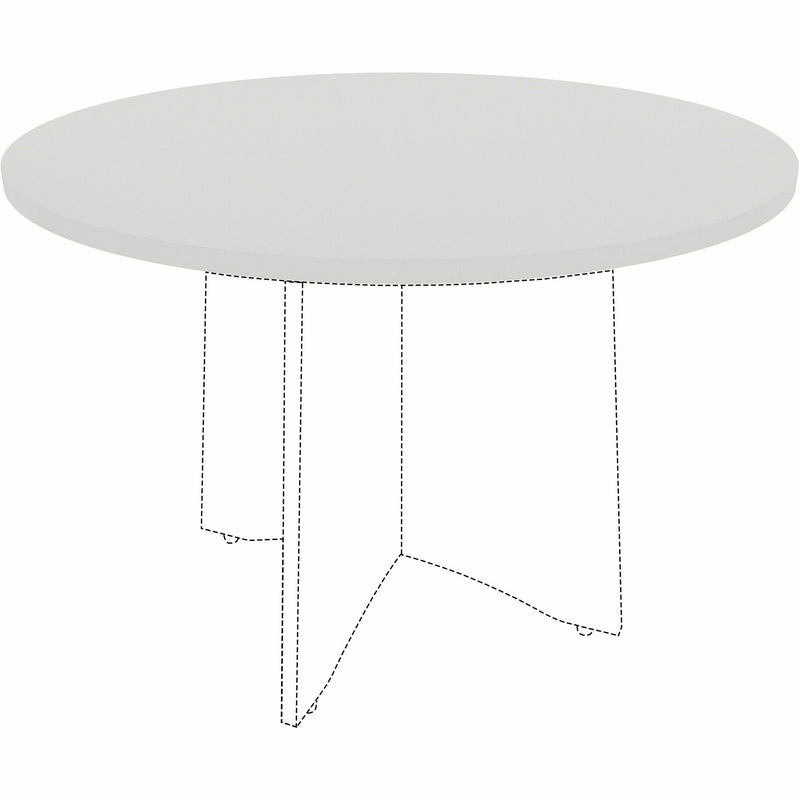 Lorell Hospitality/Conference Tabletop, 0.1" Edge, 1"x42", Band Edge, White (LLR99876) Each