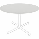 Lorell Hospitality/Conference Tabletop, 0.1" Edge, 1"x42", Band Edge, White (LLR99876) Each