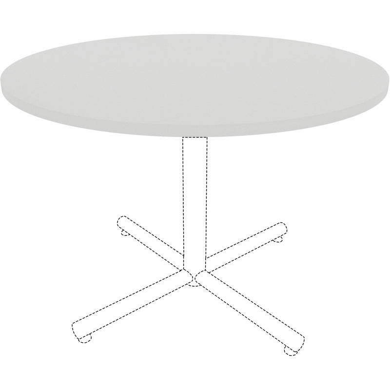 Lorell Hospitality/Conference Tabletop, 0.1" Edge, 1"x42", Band Edge, White (LLR99876) Each