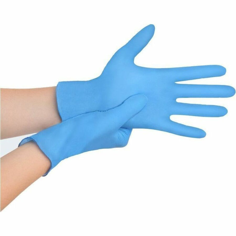 Remcoda Extra-Strength Nitrile Gloves, 4 mil Thickness, Medium Size, Blue, 100/Box (RMLNIT103M) Box of 100