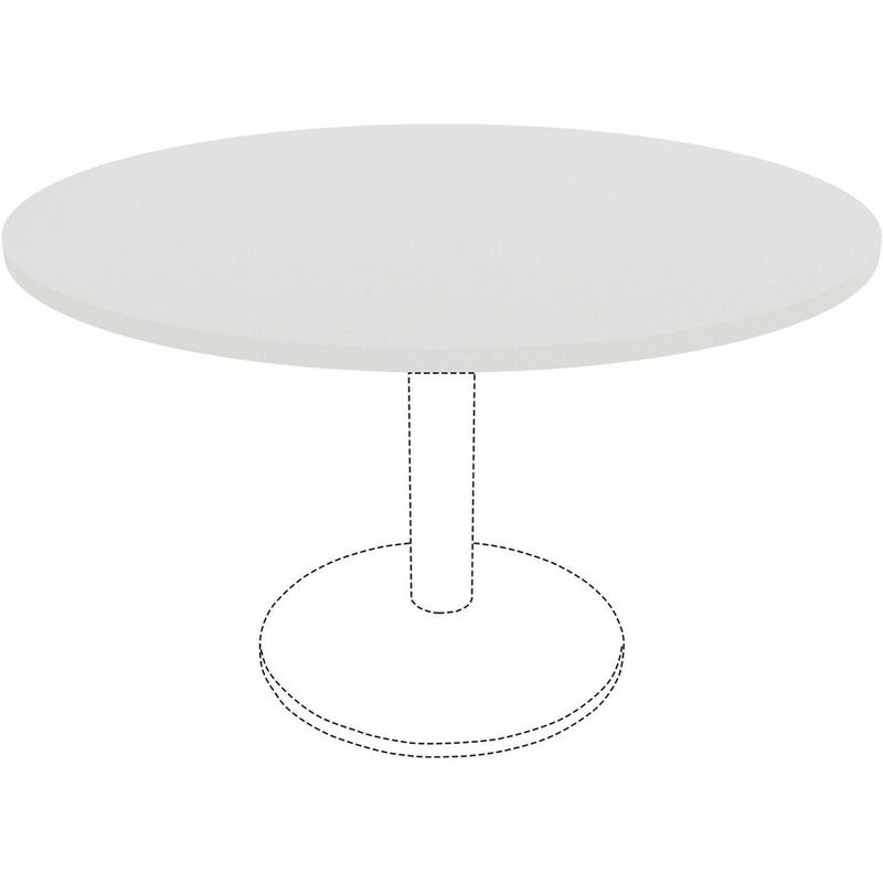 Lorell Hospitality/Conference Tabletop, 0.1" Edge, 1"x48", Band Edge, White (LLR99877) Each