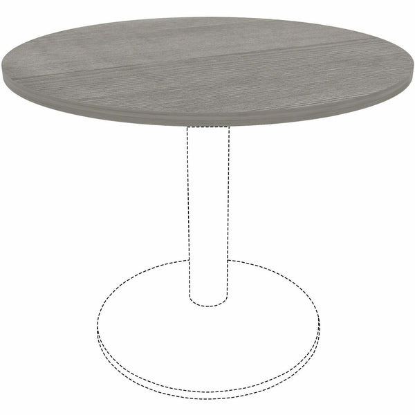 Lorell Hospitality/Conference Tabletop, 1"x36" , 0.1" Edge, Band Edge, Weathered Charcoal (LLR69600) Each