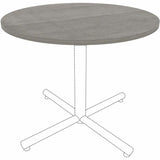 Lorell Hospitality/Conference Tabletop, 1"x36" , 0.1" Edge, Band Edge, Weathered Charcoal (LLR69600) Each