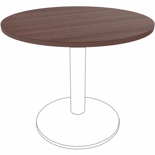 Lorell Hospitality/Conference Tabletop, 1"36" , 0.1" Edge, Band Edge, Espresso Table Top (LLR18258) Each