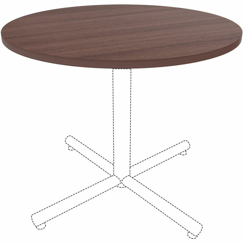 Lorell Hospitality/Conference Tabletop, 1"36" , 0.1" Edge, Band Edge, Espresso Table Top (LLR18258) Each