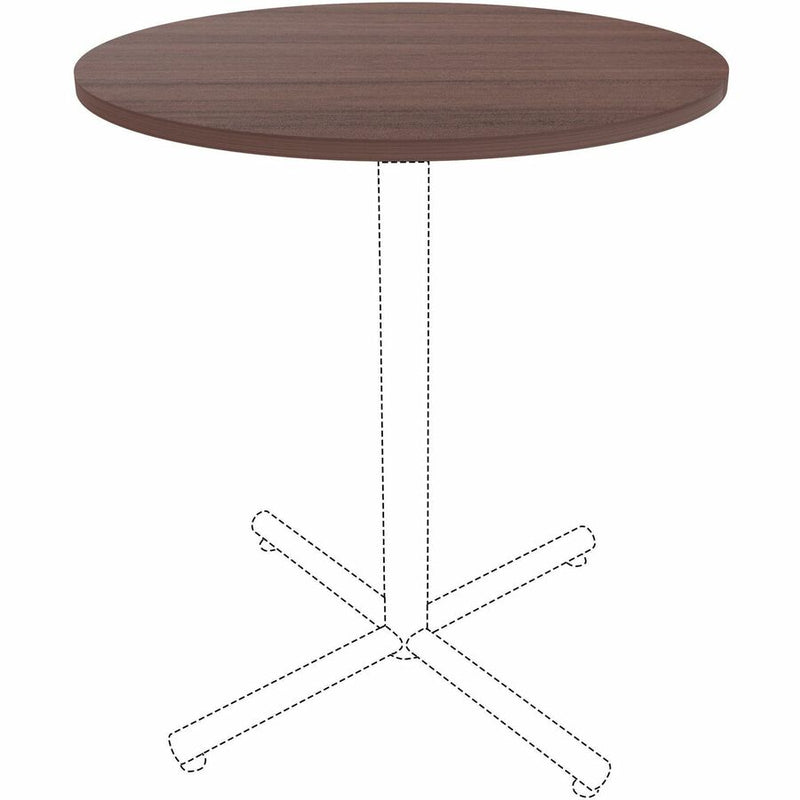 Lorell Hospitality/Conference Tabletop, 1"36" , 0.1" Edge, Band Edge, Espresso Table Top (LLR18258) Each