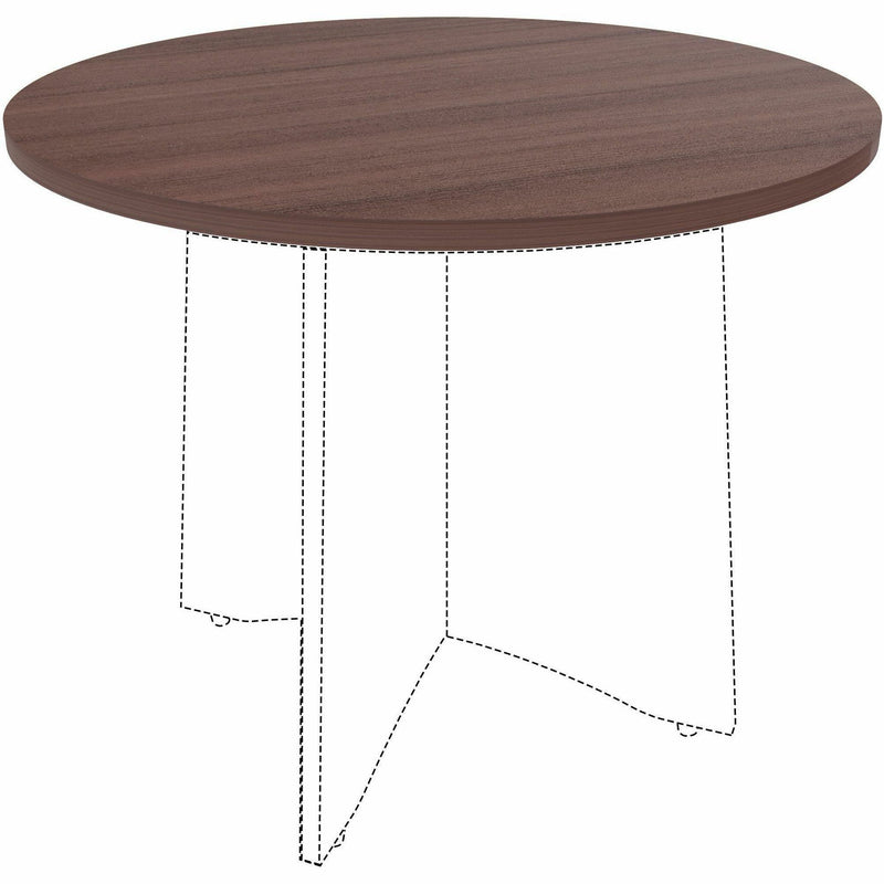 Lorell Hospitality/Conference Tabletop, 1"36" , 0.1" Edge, Band Edge, Espresso Table Top (LLR18258) Each