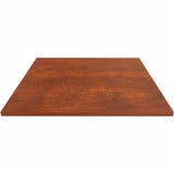 Lorell Hospitality/Conference Tabletop, 0.1" Edge, 36" x 36"1", Band Edge, Cherry (LLR87324) Each