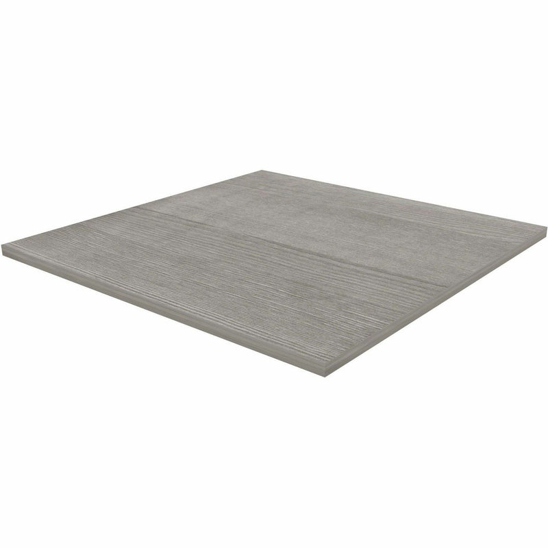 Lorell Hospitality/Conference Tabletop, 0.1" Edge, 36" x 36"1", Band Edge, Weathered Charcoal (LLR69601) Each