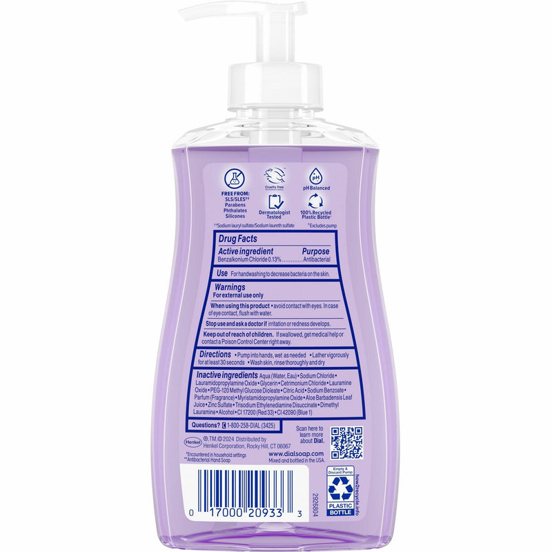 Dial Antibacterial Defense Liquid Hand Soap, Fresh Scent, 11 fl oz, Pump Dispenser (DIA20934) Each