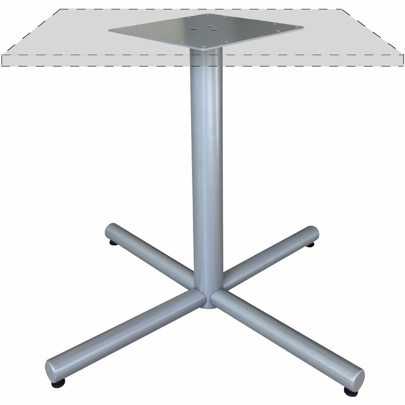 Lorell Hospitality/Conference X-Base, 45"x30", Silver (LLR61640) Each