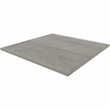 Lorell Hospitality/Conference Tabletop, 0.1" Edge, 42" x 42"1", Band Edge, Weathered Charcoal (LLR69602) Each