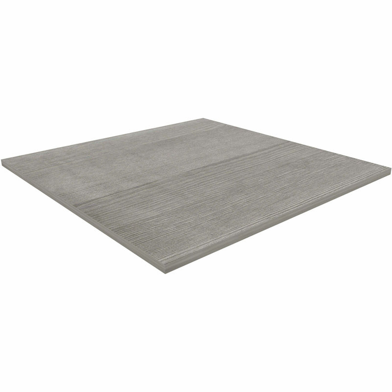 Lorell Hospitality/Conference Tabletop, 0.1" Edge, 42" x 42"1", Band Edge, Weathered Charcoal (LLR69602) Each