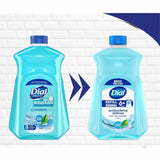 Dial Antibacterial Liquid Hand Soap, Spring Water, 52 oz Bottle (DIA17010EA) Each