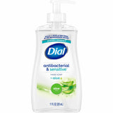 Dial Sensitive Skin Antibacterial Soap, Fresh, Aloe Scent, 11 fl oz, Pump Dispenser (DIA20946) Each