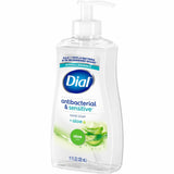 Dial Sensitive Skin Antibacterial Soap, Fresh, Aloe Scent, 11 fl oz, Pump Dispenser (DIA20946) Each