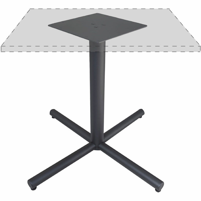 Lorell Hospitality/Conference X-Base, 45"x30", Black (LLR61641) Each