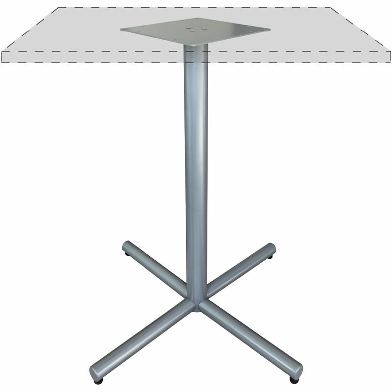 Lorell Hospitality/Conference X-Base, 45"x40.8", Silver (LLR61642) Each