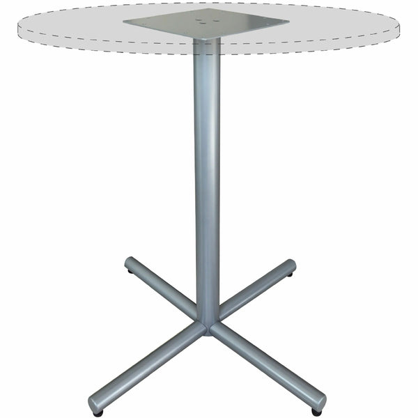 Lorell Hospitality/Conference X-Base, 45"x40.8", Silver (LLR61642) Each