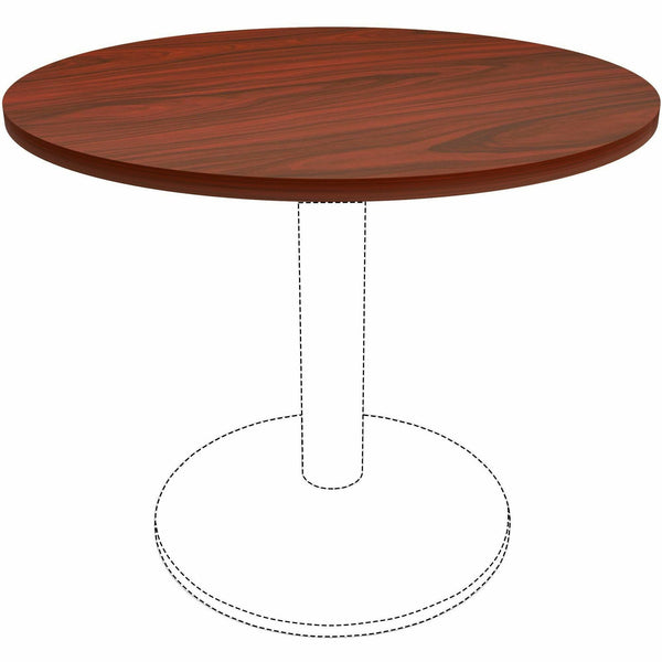 Lorell Hospitality/Conference Tabletop, 1"36" , 0.1" Edge, Band Edge, Mahogany, Office (LLR87242) Each